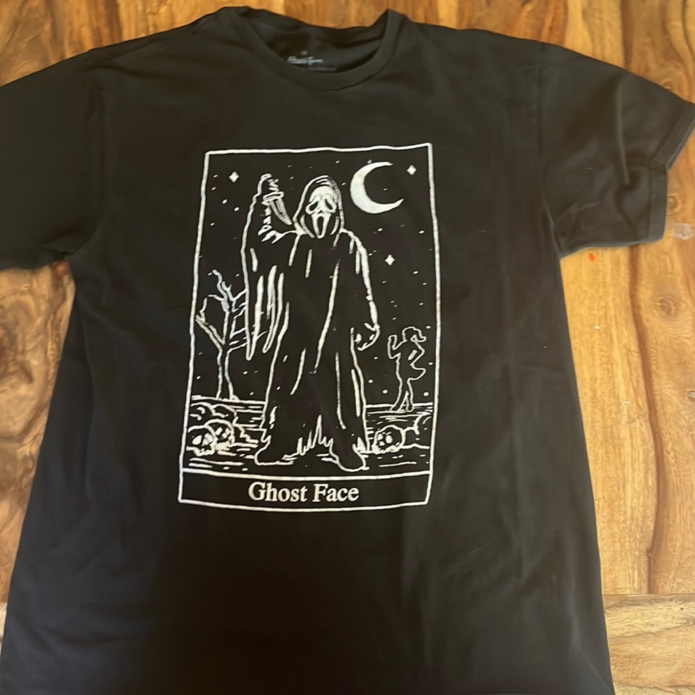 Ghost face tarot card T shirt